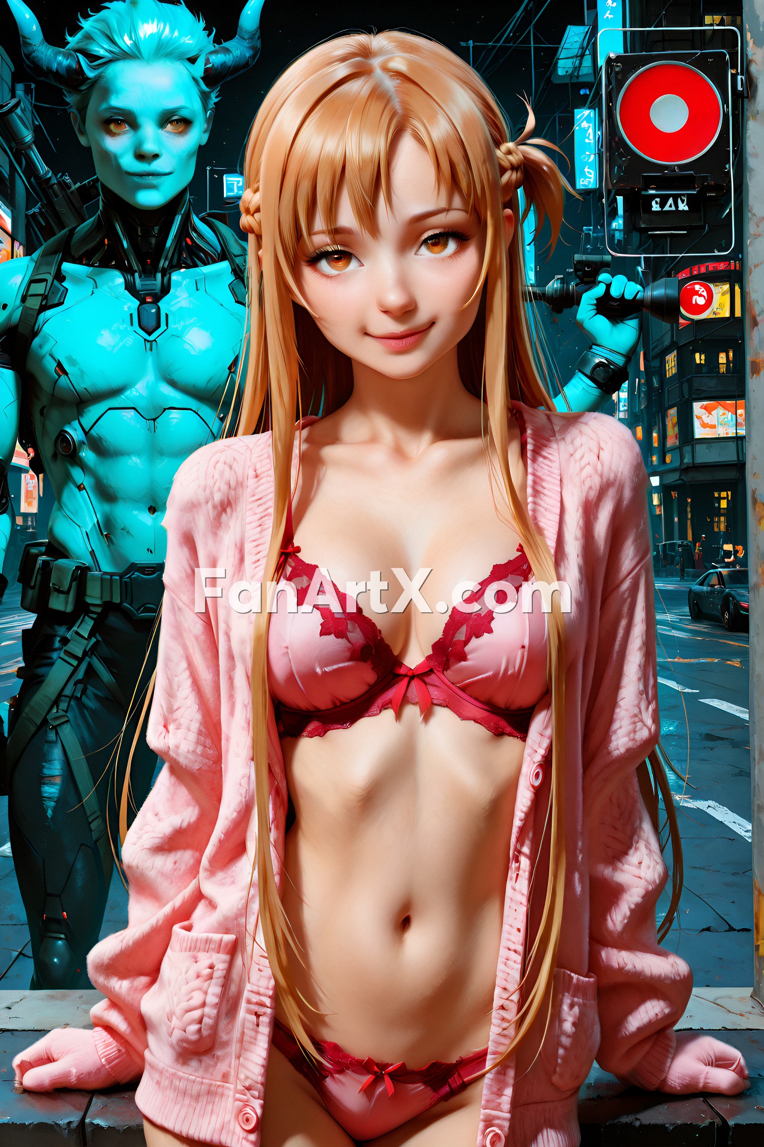 Sao Asuna Yuuki Fanart - Sword Art Online character 8525081